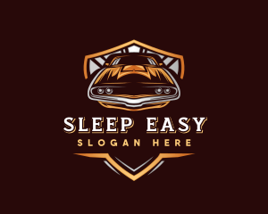 Muscle Car Detailing logo design