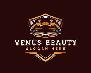 Muscle Car Detailing logo design