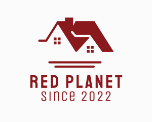 Red House Roofing Contractor  logo design