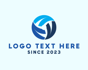 Digital - Professional Tech Globe logo design
