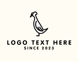 Flight - Tufted Roman Geese logo design