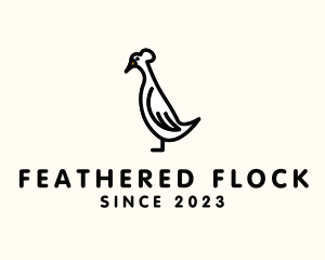 Geese - Tufted Roman Geese logo design