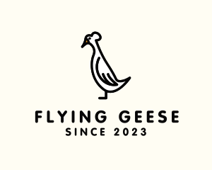 Geese - Tufted Roman Geese logo design