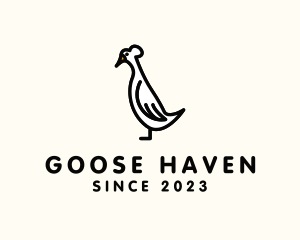 Tufted Roman Geese logo design