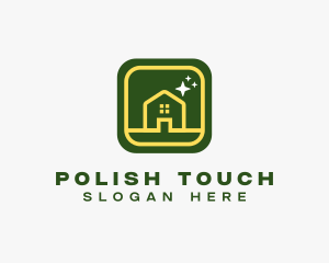 Polish - Janitorial Clean Housekeeping logo design