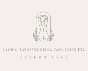 Aesthetician - Bohemian Female Body logo design