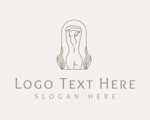 Female - Bohemian Female Body logo design