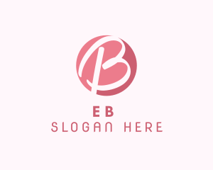 Handwritten Letter B Logo