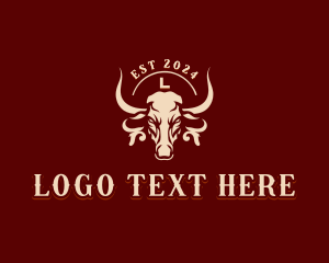 Bull Rodeo Texas Logo