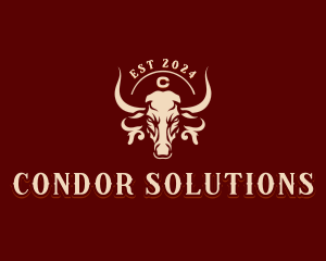 Bull Rodeo Texas logo design