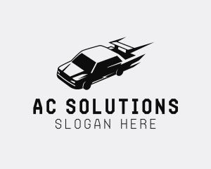 Fast Racing Sports Car  logo design