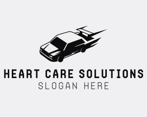 Fast Racing Sports Car  logo design