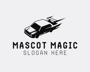 Fast Racing Sports Car  logo design