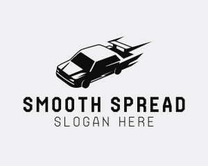 Fast Racing Sports Car  logo design