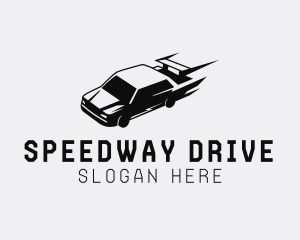 Driver - Fast Racing Sports Car logo design