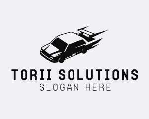 Fast Racing Sports Car  logo design