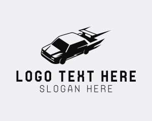 Fast Racing Sports Car  Logo