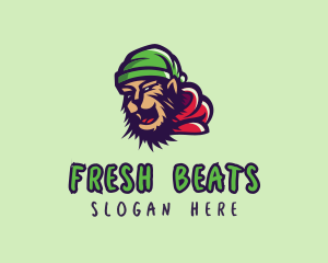 Hip Hop - Hip Hop Chimp Graffiti logo design