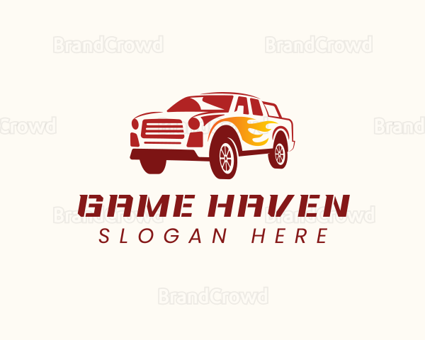 Automotive Pickup Truck Logo