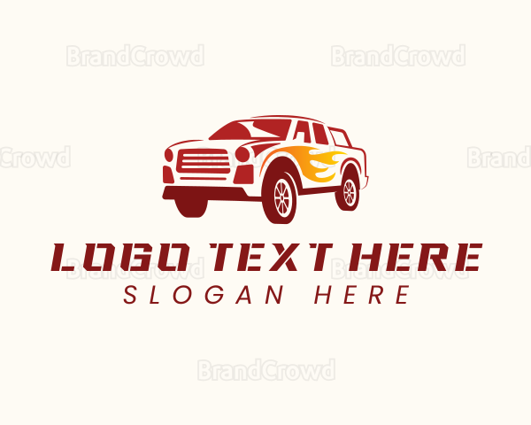 Automotive Pickup Truck Logo