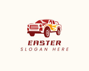 Pickup - Automotive Pickup Truck logo design