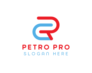 Petroleum - Generic Outline Letter C & R logo design