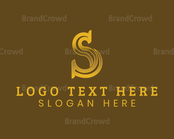 Modern Elegant Marketing Letter S Logo