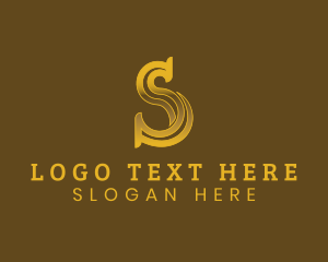 Coworking Space - Modern Elegant Marketing Letter S logo design