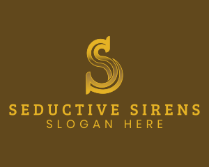 Modern Elegant Marketing Letter S logo design