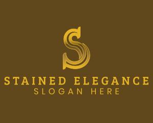 Modern Elegant Marketing Letter S logo design