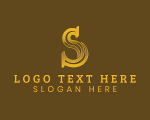 Modern Elegant Marketing Letter S Logo