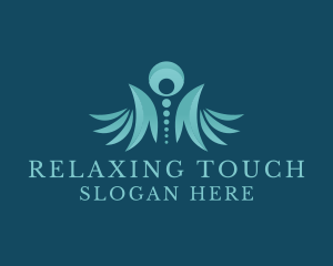 Massage - Hand Body Massage logo design