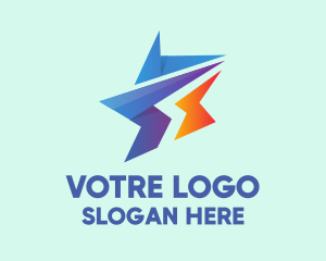 Modern Business Star  Logo