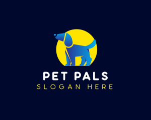 Dog Pet Canine logo design