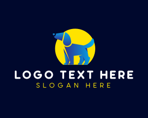 Hound - Dog Pet Canine logo design