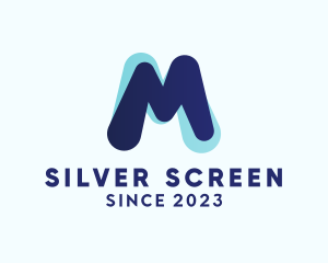 Offset - Digital Modern Letter M logo design