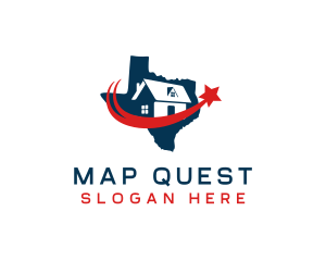 Texas House Property logo design