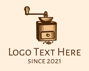 Classic - Classic Coffee Grinder logo design