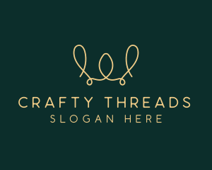 Yarn - Yarn Thread Weaving logo design