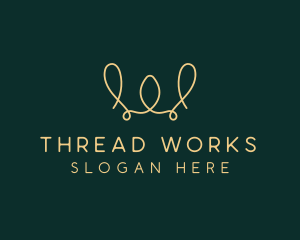 Thread - Yarn Thread Weaving logo design