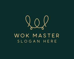 Yarn Thread Weaving logo design