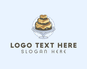 Snack - Tiered Cake Pastry logo design