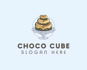 Patisserie - Tiered Cake Pastry logo design