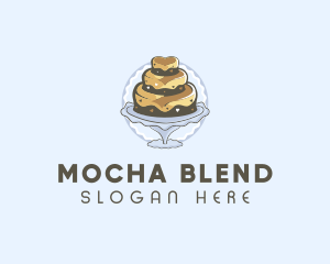 Mocha - Tiered Cake Pastry logo design