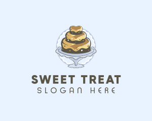 Pastry - Tiered Cake Pastry logo design