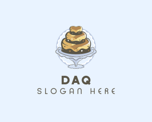 Bread - Tiered Cake Pastry logo design