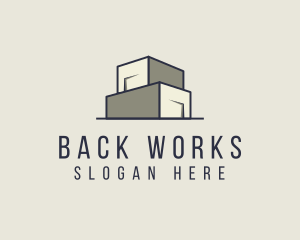 Factory Depot Storage Warehouse logo design