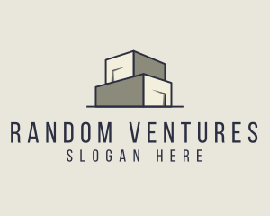 Factory Depot Storage Warehouse logo design