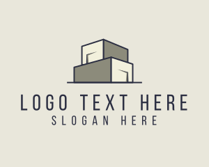 Minimalist - Factory Depot Storage Warehouse logo design