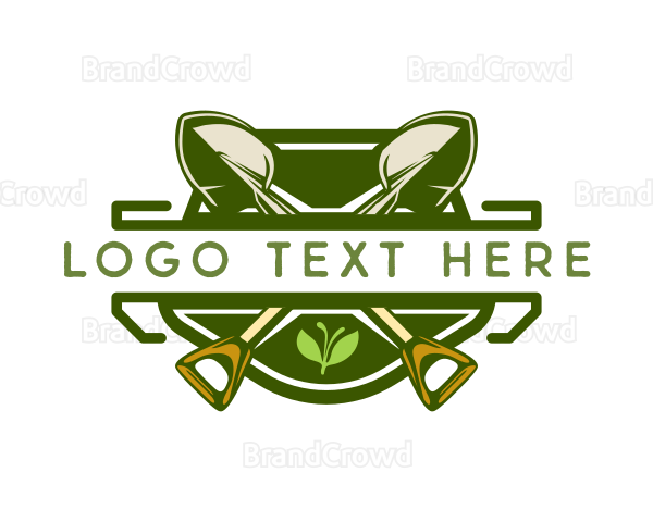 Gardening Shovel Maintenance Logo